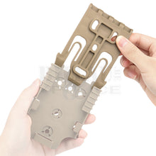 Charger l'image dans la galerie, Adaptateur Wosport QD Type QLS Mâle Tan Accessoires Holsters