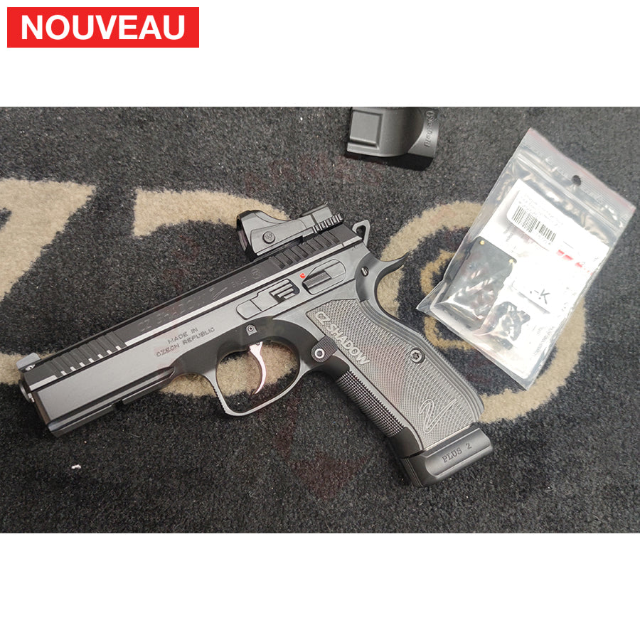 Adaptation Red Dot sur un pistolet CZ Shadow 1 Montage & Réglage Optiques