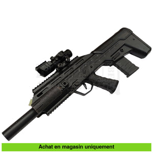 Aeg Aps Uar Noir + Chargeurs Lunette Batteries Housse Répliques D’épaule Airsoft