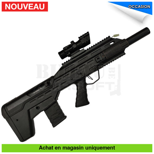 Aeg Aps Uar Noir + Chargeurs Lunette Batteries Housse Répliques D’épaule Airsoft