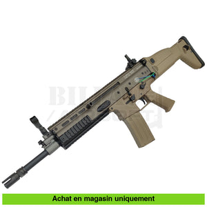 AEG Ares SCAR L Tan + Batterie Lipo répliques d’épaule airsoft AEG