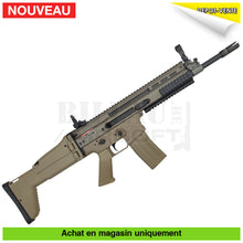 Charger l&#39;image dans la galerie, AEG Ares SCAR L Tan + Batterie Lipo répliques d’épaule airsoft AEG