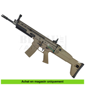 AEG Ares SCAR L Tan + Batterie Lipo répliques d’épaule airsoft AEG