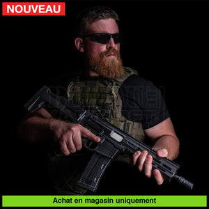 AEG ASG FLCN 5,56 Noire répliques d’épaule airsoft AEG