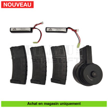Charger l'image dans la galerie, AEG ASG LMT M4 CQB + Drum + Chargeurs +... - répliques d’épaule airsoft AEG