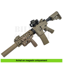 Charger l'image dans la galerie, AEG Colt M4 Silent Ops Tan + Point Rouge - répliques d’épaule airsoft AEG