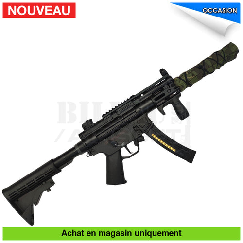 Aeg Cyma Ultimate Mp5 K Full Metal Custom + Housse Répliques D’épaule Airsoft