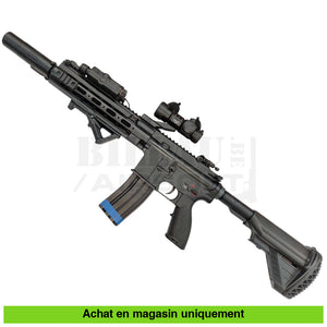 AEG E&C HK 416 Full Métal + Point Rouge + Chargeurs +... répliques d’épaule airsoft AEG