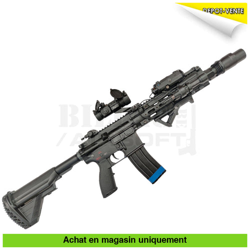 AEG E&C HK 416 Full Métal + Point Rouge + Chargeurs +... répliques d’épaule airsoft AEG
