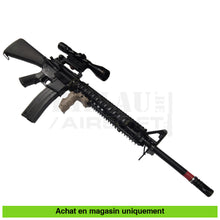 Charger l'image dans la galerie, AEG E&amp;C M16 A4 Custom + Lunette + KIT M203 + Chargeurs +... - répliques d’épaule airsoft AEG