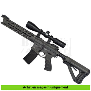 Aeg G&G Gc16 Predator Battleship Grey + Lunette Chargeur Batterie Répliques D’épaule Airsoft