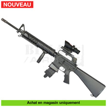 Charger l&#39;image dans la galerie, AEG G&amp;P Colt M16 A4 + Chargeurs + Point Rouge + Kit Conversion M16A3 (Rare) répliques d’épaule airsoft AEG