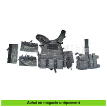 Charger l'image dans la galerie, AEG GSG G14 + Chargeurs + Tenue Complète Multicam Black répliques d’épaule airsoft AEG