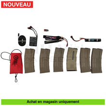 Charger l&#39;image dans la galerie, Aeg Ics Par Mk3 Fde Split Gearbox + Mosfet Titan + Anpeq Chargeurs Point Rouge Batteries Housse...