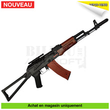 Charger l&#39;image dans la galerie, Aeg Kit Complet Jg Ak74 Full Métal &amp; Bois + Montage Chargeur Répliques D’épaule Airsoft