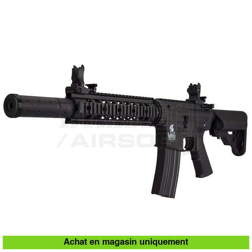 Aeg Kit Complet Lancer Tactical Lt-15 G2 M4 Sd Noire Répliques D’épaule Airsoft