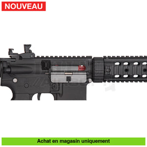 Aeg Kit Complet Lancer Tactical Lt-15 G2 M4 Sd Noire Répliques D’épaule Airsoft