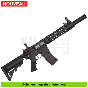 Aeg Kit Complet Lancer Tactical Lt-15 G2 M4 Sd Noire Répliques D’épaule Airsoft