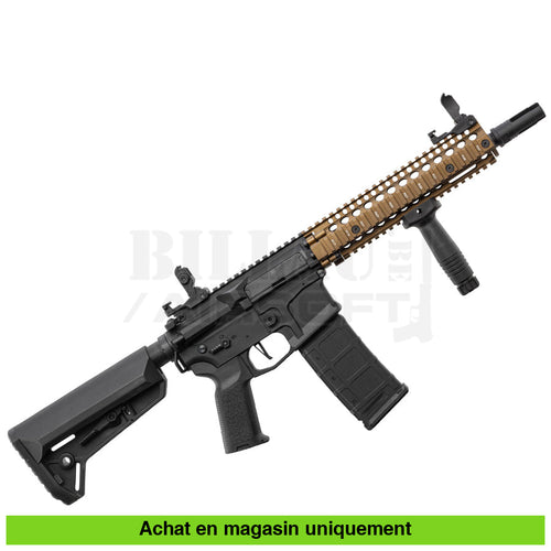 AEG Kit Complet Lancer Tactical LT-18 GEN2 MK18 Noir-Bronze NSR répliques d’épaule airsoft AEG
