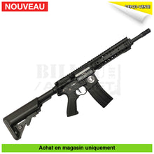 Charger l&#39;image dans la galerie, AEG Kit Complet Lancer Tactical M4 RIS Full Métal + Casque + Gilet + Batterie + ... répliques d’épaule airsoft AEG