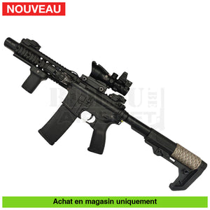 Aeg Kit Complet Specna Arms M4 Rra Light Ops Edge X-Asr + Acog Lampe... Répliques D’épaule Airsoft