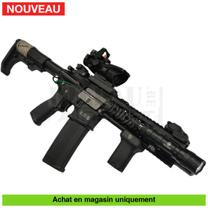 Aeg Kit Complet Specna Arms M4 Rra Light Ops Edge X-Asr + Acog Lampe... Répliques D’épaule Airsoft