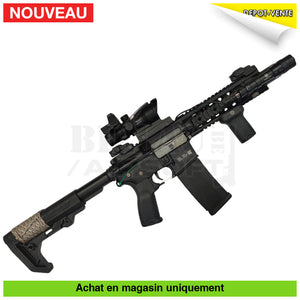 Aeg Kit Complet Specna Arms M4 Rra Light Ops Edge X-Asr + Acog Lampe... Répliques D’épaule Airsoft