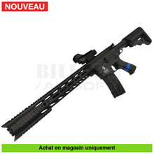 Charger l&#39;image dans la galerie, Aeg Lancer Tactical Interceptor Noire + Point Rouge Répliques D’épaule Airsoft