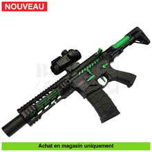 Charger l&#39;image dans la galerie, AEG Lancer Tactical LT-34 PDW Gen2 Limited Edition Green + Lunette + Mosfet + Chargeurs répliques d’épaule airsoft AEG