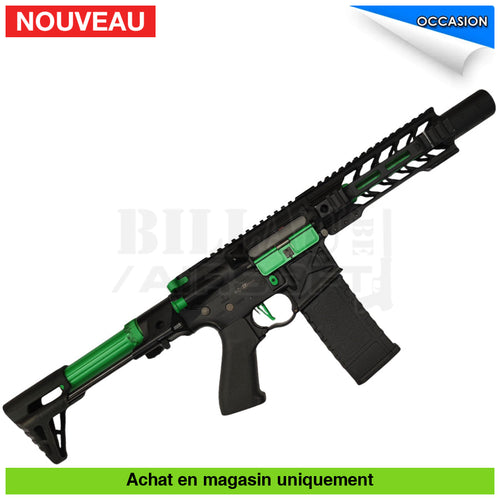 Aeg Lancer Tactical Lt-34 Pdw Limited Edition Green Full Métal Répliques D’épaule Airsoft