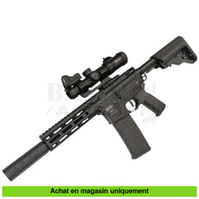 Charger l'image dans la galerie, AEG Lancer Tactical M4 SD Custom LK9088 + Silencieux + Batterie + Lunette &amp; Point Rouge Firefield répliques d’épaule