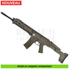 Charger l&#39;image dans la galerie, AEG Magpul Masada PTS Tan Custom + Chargeur + Silencieux (Rare) répliques d’épaule airsoft AEG