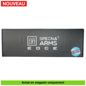 AEG Specna Arms Edge + Mosfet Gate + Batterie + Chargeurs répliques d’épaule airsoft AEG
