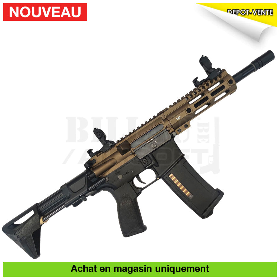 AEG Specna Arms Edge + Mosfet Gate + Batterie + Chargeurs répliques d’épaule airsoft AEG