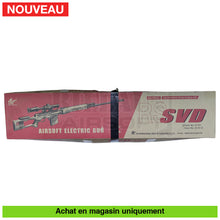 Charger l&#39;image dans la galerie, Aeg Svd Dragunov Real Sword + Lunette Boost 450 Fps (Rare) Répliques De Snipers Airsoft