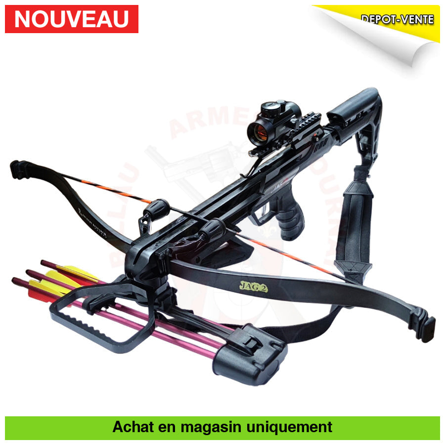 Arbalète Ek Archery Jag 2 Pro Noire + Housse Arbalètes Recurves