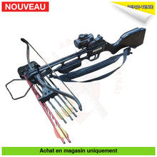 Charger l'image dans la galerie, Arbalète EK Archery Jaguar Noire + Point Rouge + Sangle + Carreaux - Arbalètes Recurves