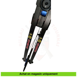 Arc à Poulies Gaucher Kinetic Mirage Bleu Kit Complet 25-50 lbs Arcs à poulies