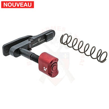 Charger l'image dans la galerie, Arrêtoir de Chargeur Ambidextre et Rallongé Strike Industries Rouge pour AR-15/M4/M16 # 23042 - Arrêtoirs de Chargeur