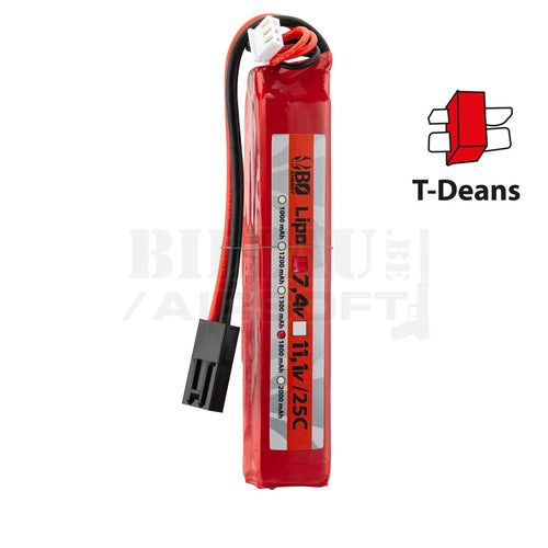 Batterie 7.4V 1800 Mah Stick Lipo T-Dean Batteries