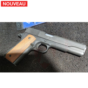 Billau Custom complet 1911 Molon Labe Cerakote Brunt Bronze sur base de 1911 Norinco 45ACP (Effacement de marquages