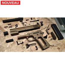 Charger l&#39;image dans la galerie, Billau Custom complet 1911 Molon Labe Cerakote Brunt Bronze sur base de 1911 Norinco 45ACP (Effacement de marquages