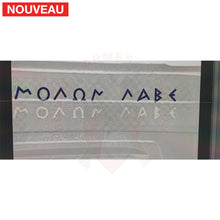 Charger l&#39;image dans la galerie, Billau Custom complet 1911 Molon Labe Cerakote Brunt Bronze sur base de 1911 Norinco 45ACP (Effacement de marquages