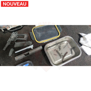 Billau Custom complet 1911 Molon Labe Cerakote Brunt Bronze sur base de 1911 Norinco 45ACP (Effacement de marquages