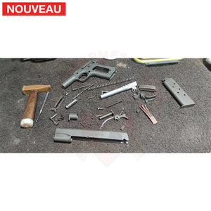 Billau Custom complet 1911 Molon Labe Cerakote Brunt Bronze sur base de 1911 Norinco 45ACP (Effacement de marquages
