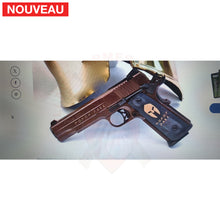 Charger l&#39;image dans la galerie, Billau Custom complet 1911 Molon Labe Cerakote Brunt Bronze sur base de 1911 Norinco 45ACP (Effacement de marquages