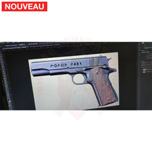 Charger l&#39;image dans la galerie, Billau Custom complet 1911 Molon Labe Cerakote Brunt Bronze sur base de 1911 Norinco 45ACP (Effacement de marquages