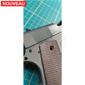 Billau Custom complet 1911 Molon Labe Cerakote Brunt Bronze sur base de 1911 Norinco 45ACP (Effacement de marquages