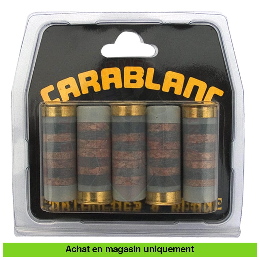 Blister De 5 Cartouches Cal.12/67 À Blanc Carablanc Munitions