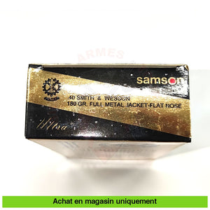 Boite De 50 Cartouches Imi Samson .40 S&W 180 Gr Fmjfn Munitions